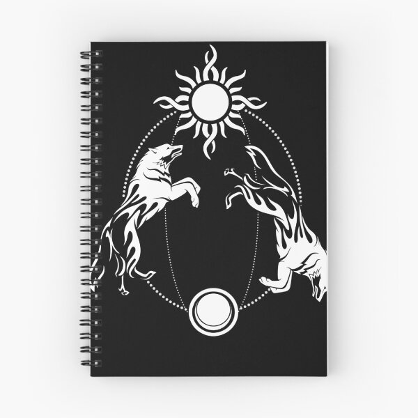 Item preview, Sköll and Hati designed and sold by twentyfourrunes.