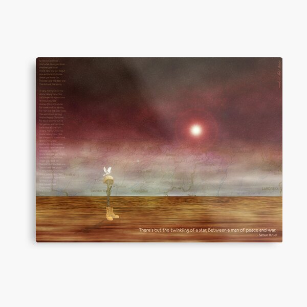 Peace on Earth Metal Print