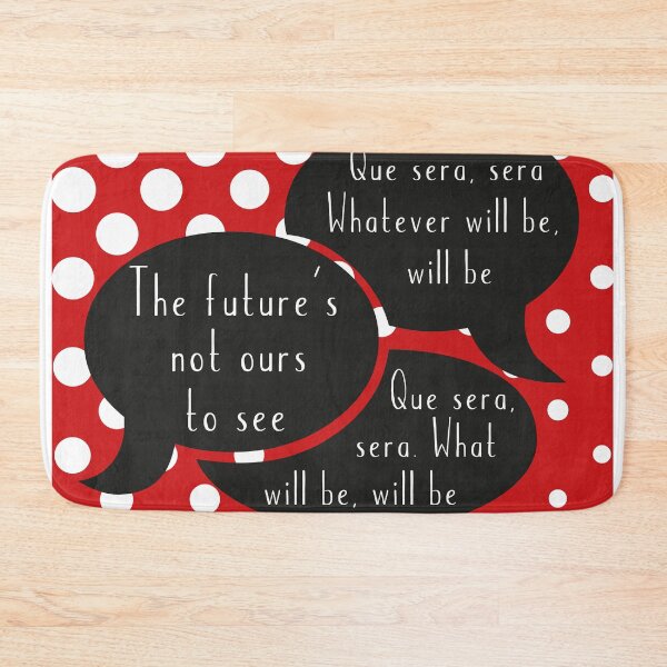 Item preview, Que sera sera designed and sold by Hell-Prints.