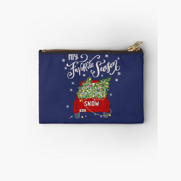 Item preview, Christmas Tree Truck with Snowflakes Snow My Favorite Season designed and sold by DoubleBrush.