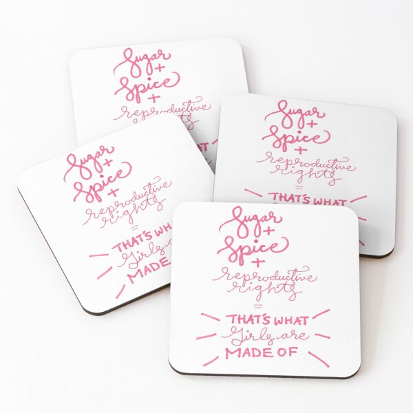 Item preview, that's what girls are made of, feminist quote designed and sold by AveryFrost.