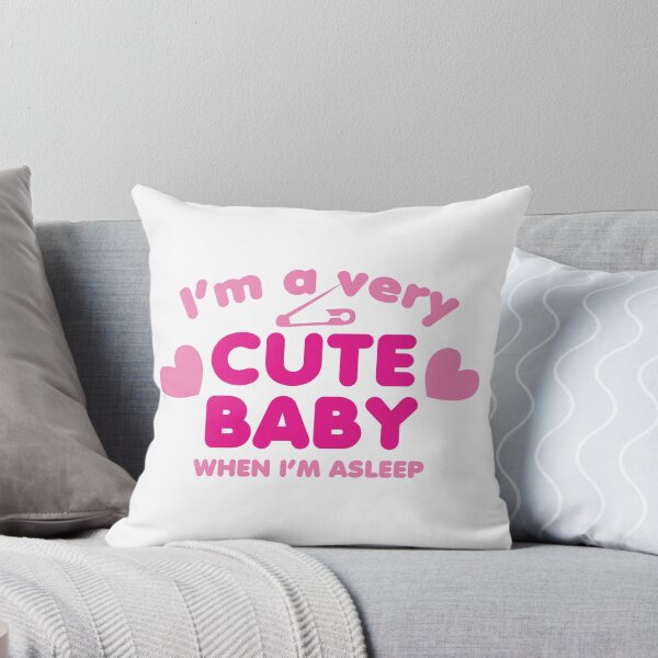 Item preview, I'm a very cute baby- when I'm asleep! designed and sold by jazzydevil.