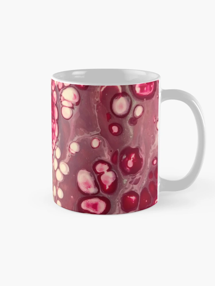 Thumbnail 3 of 6, Coffee Mug, Raspberry Ripple #1 designed and sold by BlueMayDesigns.