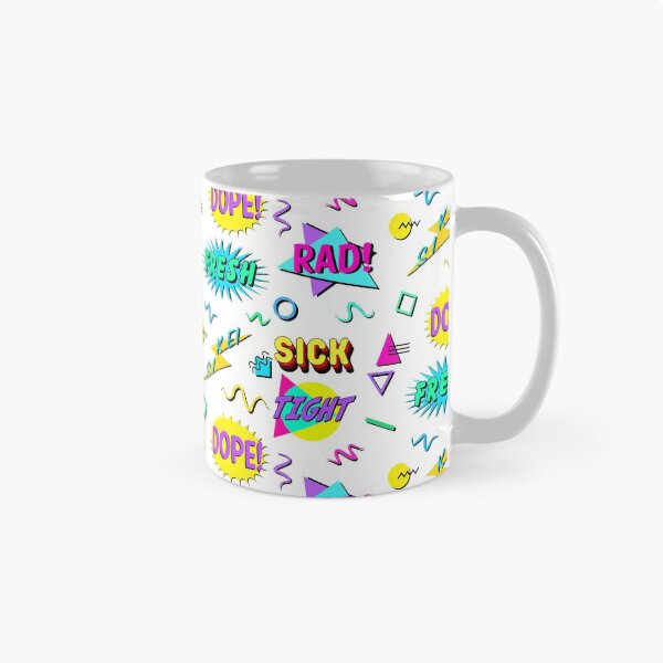 Item preview, 1990s Nineties Kids Sayings Phrases and Patterns ~ 90s Repeating Pattern and Sticker Sheet Slang Collection Bundle Pack Set designed and sold by Neon-Wolf.