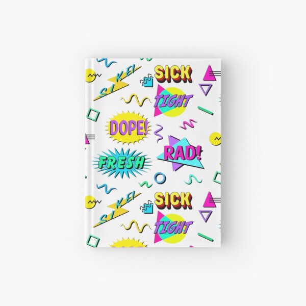 Item preview, 1990s Nineties Kids Sayings Phrases and Patterns ~ 90s Repeating Pattern and Sticker Sheet Slang Collection Bundle Pack Set designed and sold by Neon-Wolf.
