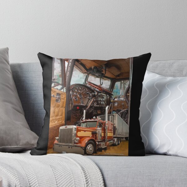 Artikelvorschau, Old School Peterbilt Interieur und LKW entworfen und verkauft von rharrisphotos.