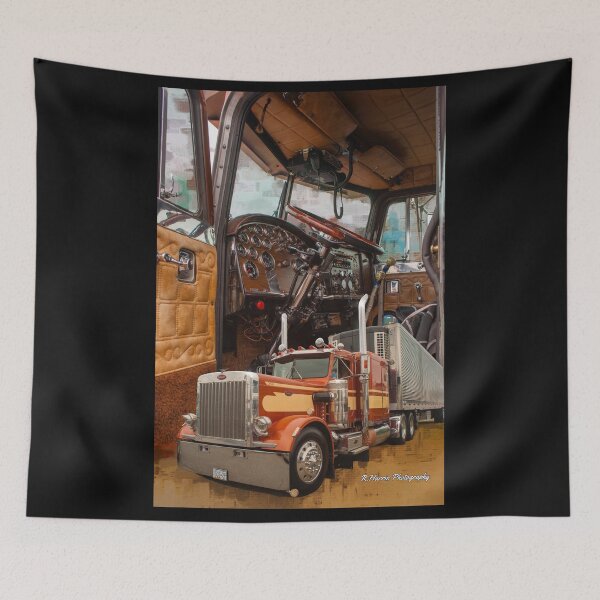 Item preview, Old School Peterbilt Interior and Truck designed and sold by rharrisphotos.