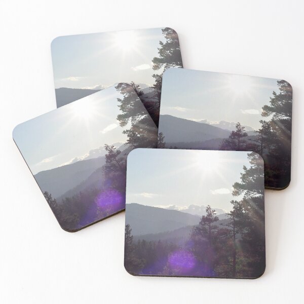 Item preview, ABSTUMANI Forest, sun set designed and sold by bodbeli.
