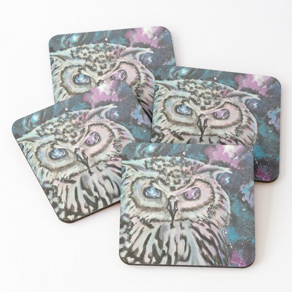 Item preview, Space Owl Acrylics designed and sold by geekyacrylics.