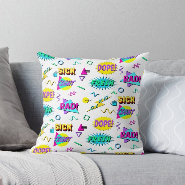 Item preview, 1990s Nineties Kids Sayings Phrases and Patterns ~ 90s Repeating Pattern and Sticker Sheet Slang Collection Bundle Pack Set designed and sold by Neon-Wolf.