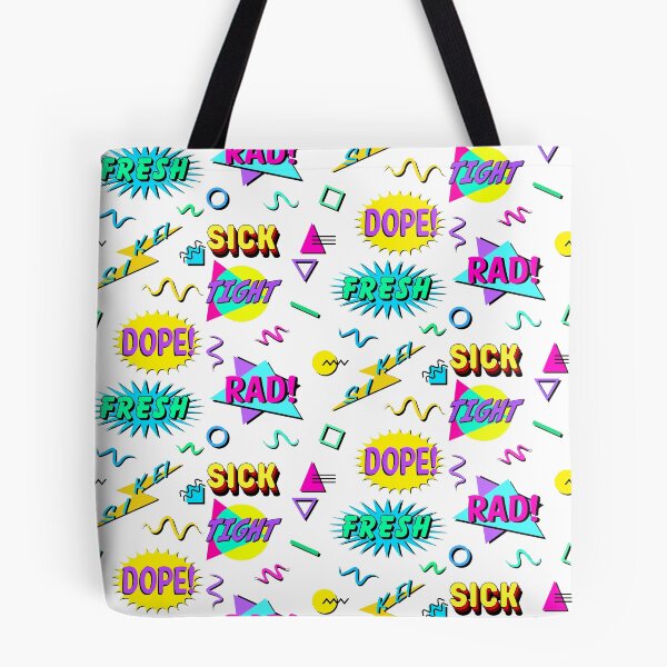 Item preview, 1990s Nineties Kids Sayings Phrases and Patterns ~ 90s Repeating Pattern and Sticker Sheet Slang Collection Bundle Pack Set designed and sold by Neon-Wolf.