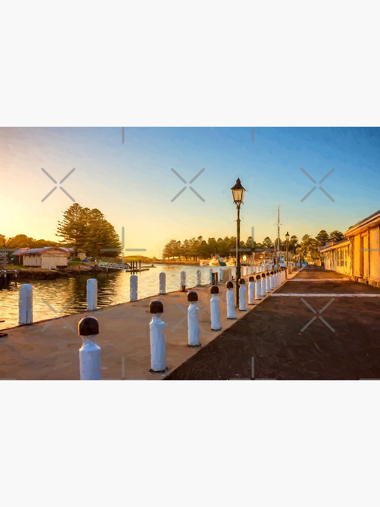 Port Fairy Sunrise (digital painting) by RayW