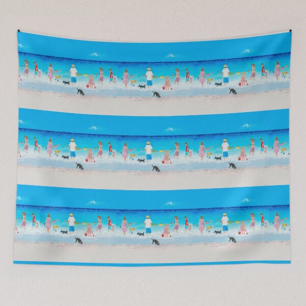 Item preview, A family beach scene designed and sold by MatsonArtDesign.