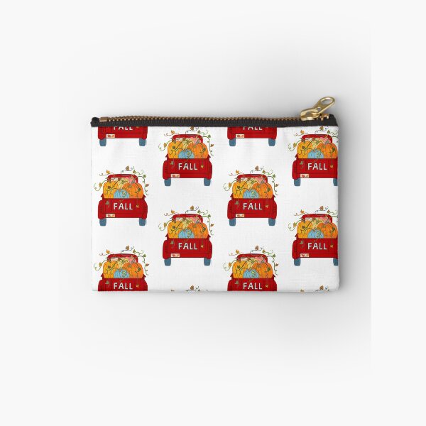 Item preview, Red Vintage Pumpkin Truck Fall Autumn Season designed and sold by DoubleBrush.