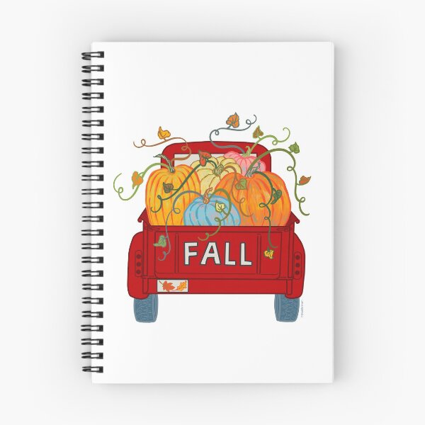 Item preview, Red Vintage Pumpkin Truck Fall Autumn Season designed and sold by DoubleBrush.