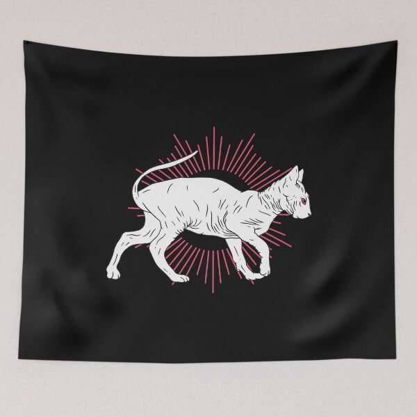 Item preview, Sphynx cat, cats, hairless designed and sold by DerSenat.