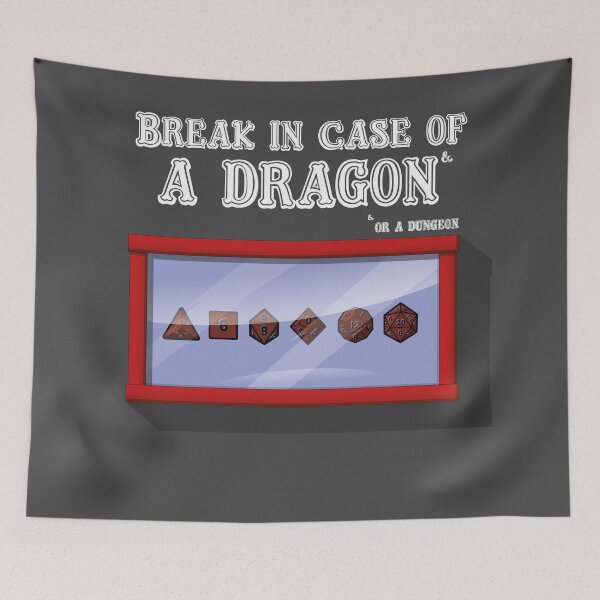 Item preview, Break in case of a dragon designed and sold by Caldofran.