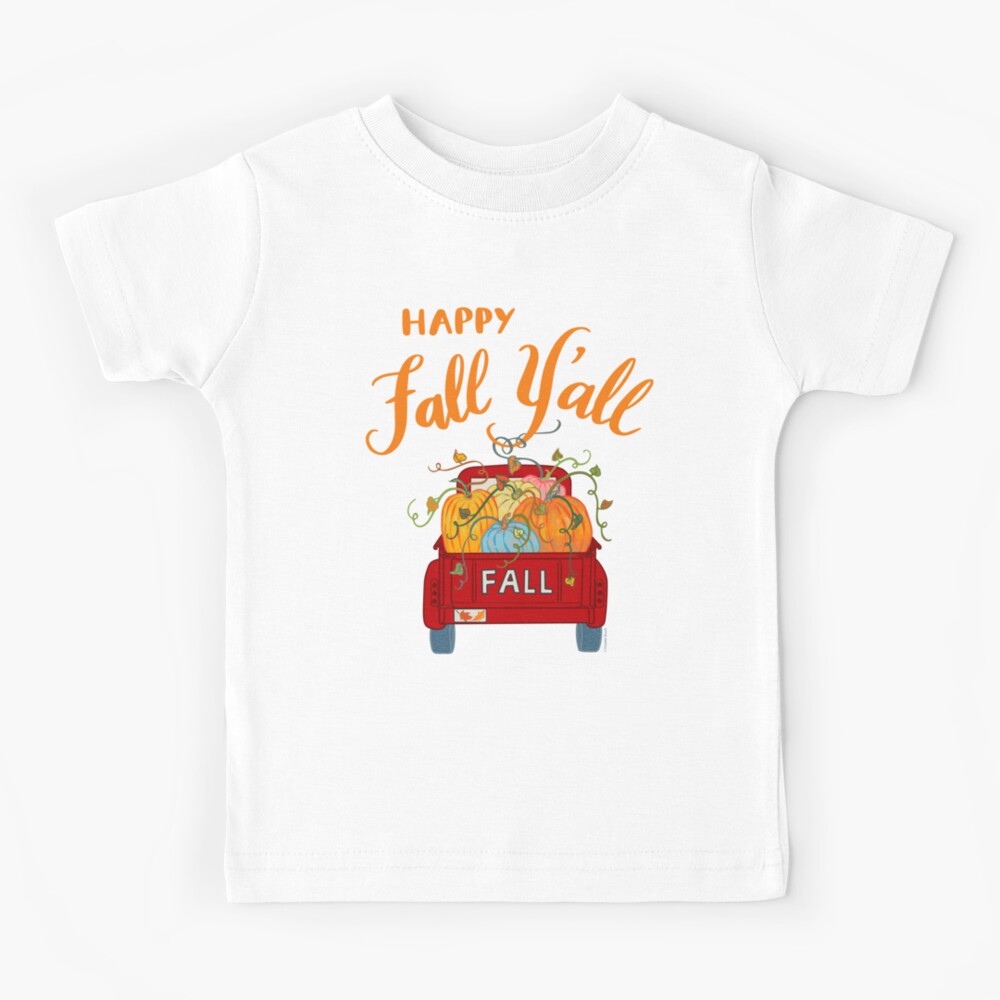 kids fall shirt