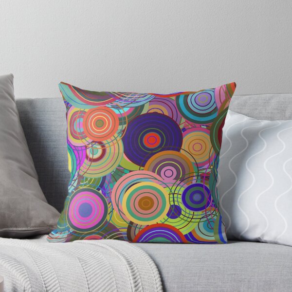 Item preview, Super Cute Retro Mod Abstract Circles designed and sold by pugmom4.