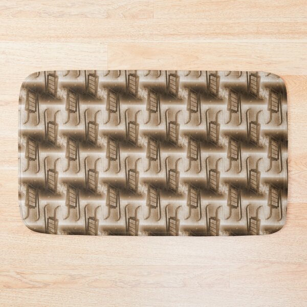 Item preview, Battery Mishler ladder going nowhere, sepia pattern designed and sold by Dawna Morton.