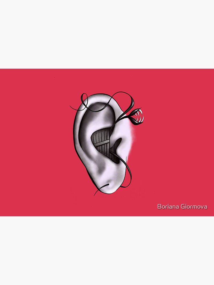 Ear Monster Weird Art by azzza