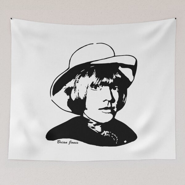 Item preview, GIFTS OF BRIAN JONES THE 60'S ROCK ICON FOR YOU IN 2023 FROM MONOFACES designed and sold by MONOFACES.