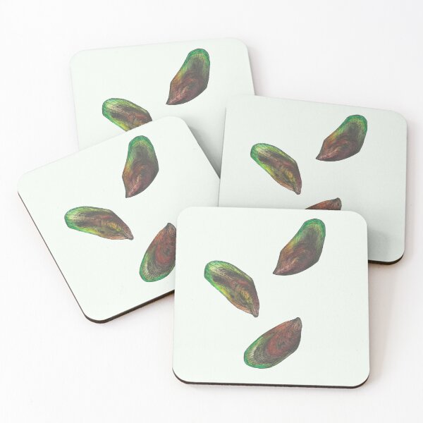 Item preview, Greenshell Mussels designed and sold by SerenSketches.