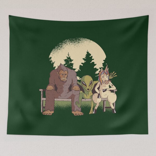 Item preview, Mythical creature, alien, bigfoot, yeti, unicorn designed and sold by DerSenat.