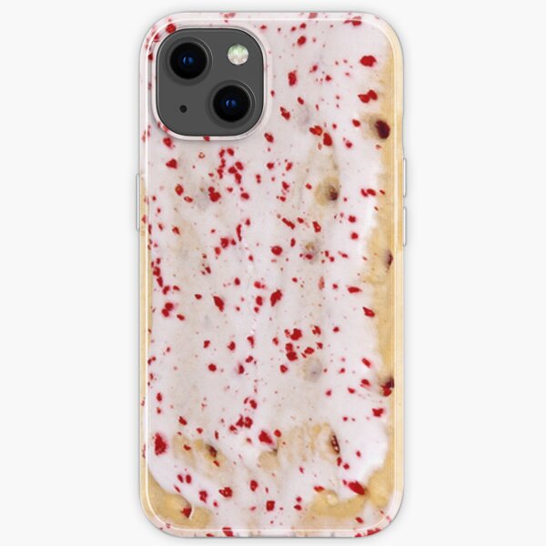 INSPIRED POP TART RED SPRINKLES DESIGN iPhone Soft Case