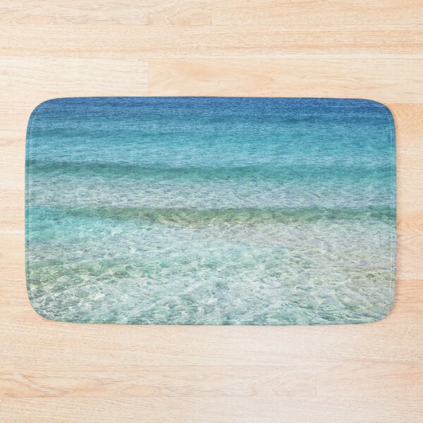 Ocean Water Bath Mat