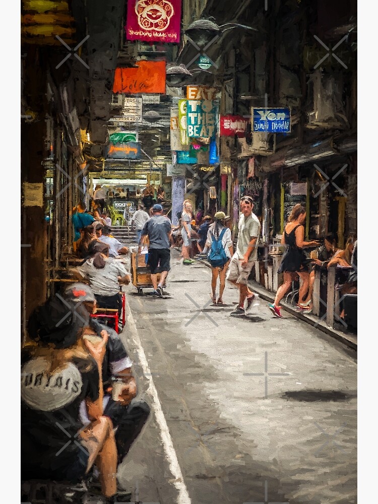 Centre Place Hustle (digital painting) by RayW