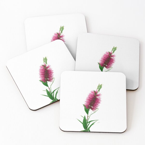 Item preview, Bottlebrush Flower - Australian Native Floral - Pink designed and sold by Annalee Beer.