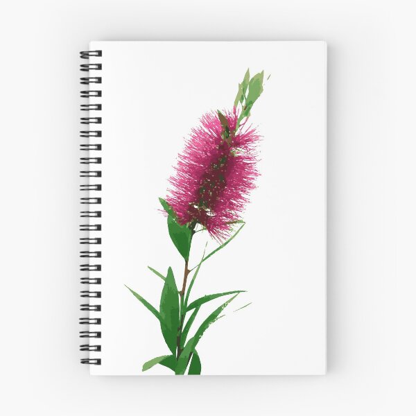 Item preview, Bottlebrush Flower - Australian Native Floral - Pink designed and sold by Annalee Beer.