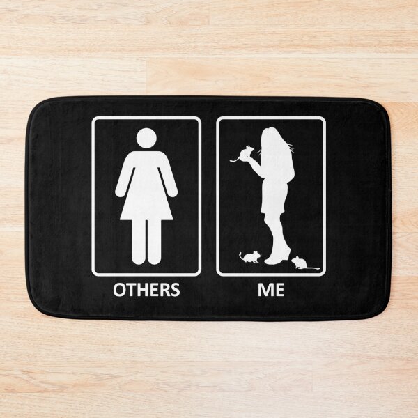 Item preview, Others vs. Me (woman) - degu designed and sold by RatArt Designs.