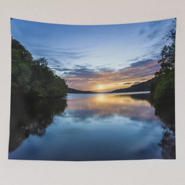 Item preview, Llyn Padarn Sunset designed and sold by MitchellAK.