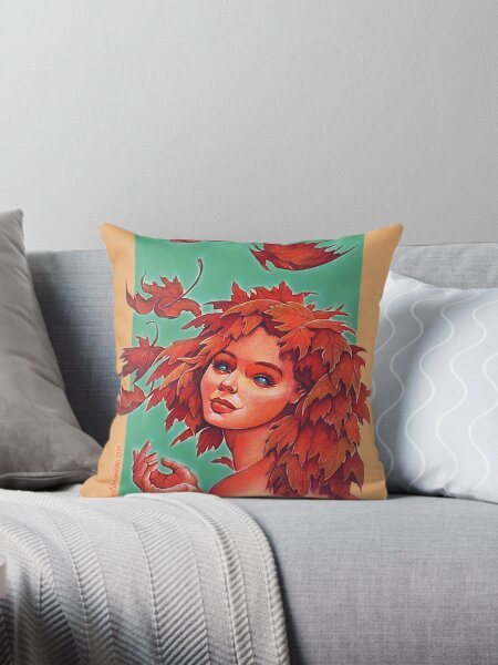 Vista previa del artículo con la obra «Leaf Fairy», diseñado y vendido por Raine  Szramski.