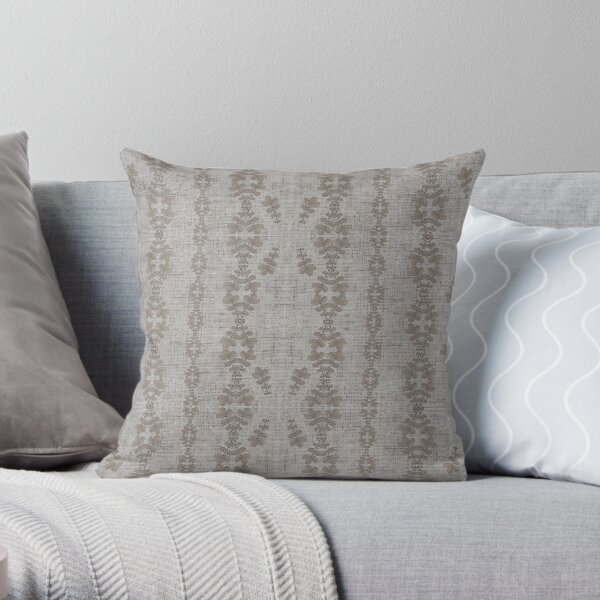 Neutral dance Throw Pillow