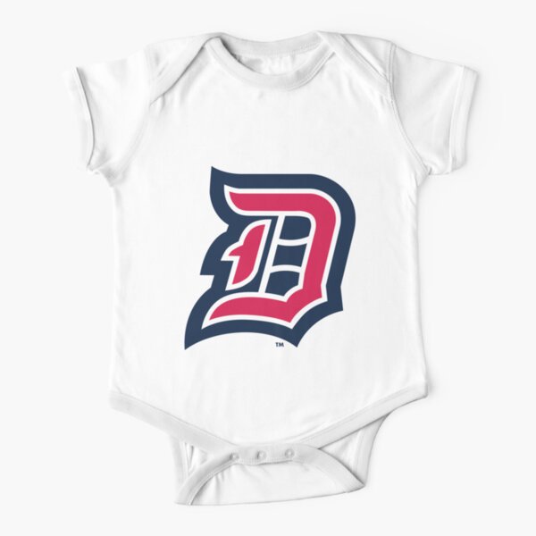Duquesne Dukes Merch Short Sleeve Baby One-Piece
