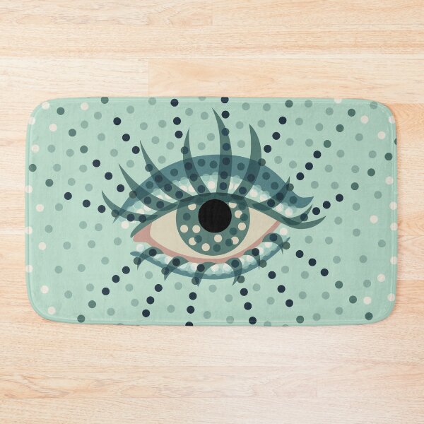 Item preview, All seeing eye pastel dots aesthetic designed and sold by Boriana Giormova.