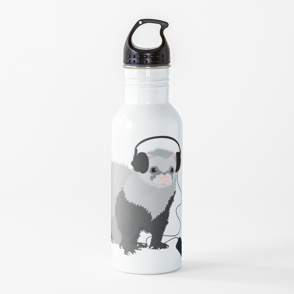 Funny Musical Ferret Water Bottle