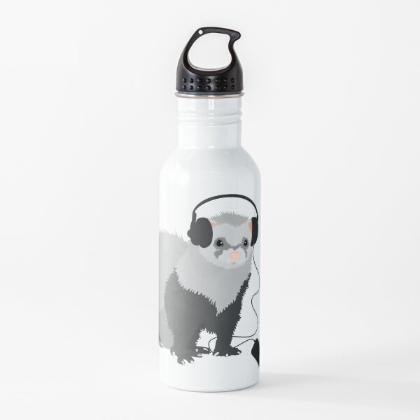 Funny Musical Ferret Water Bottle