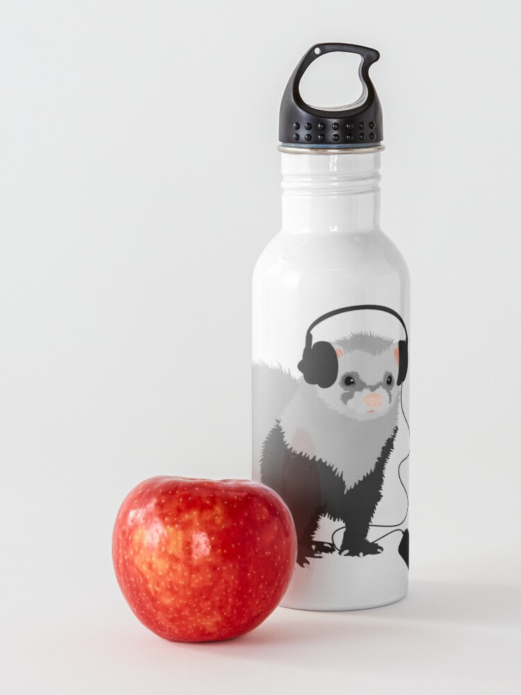 Alternate view of Funny Musical Ferret Water Bottle