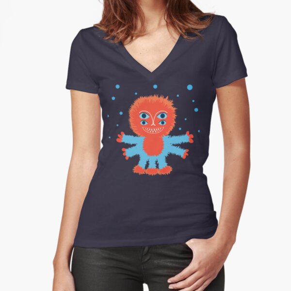Fitted V-Neck T-Shirt