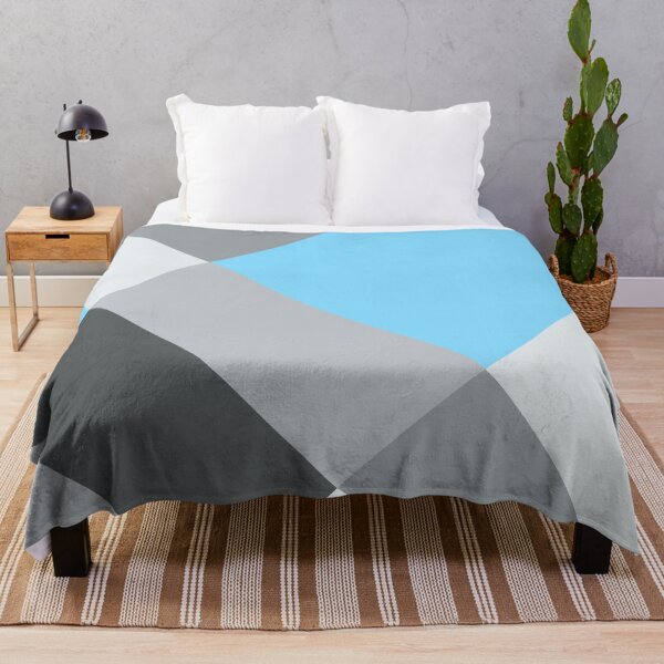 Item preview, Blue & Grey Patchwork  designed and sold by madplunkor.