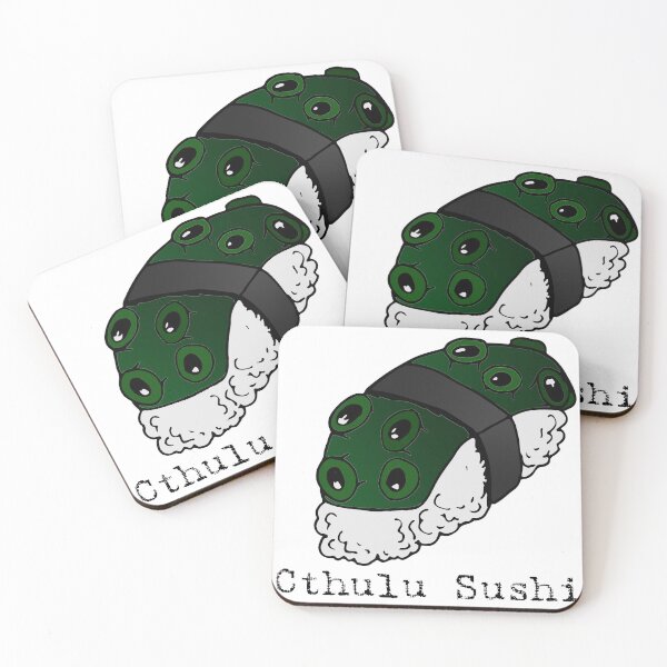 Item preview, Cthulu Sushi designed and sold by Harlequitmix.