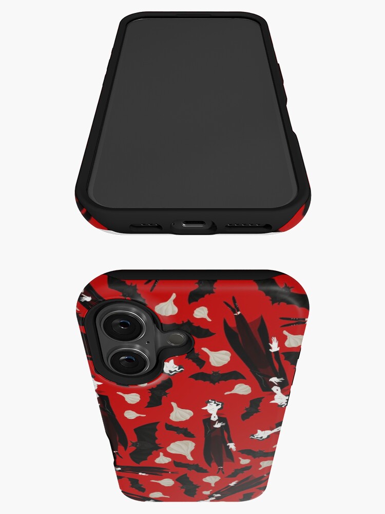 Aperçu 3 sur 4. Coque iPhone avec l'œuvre Vampire créée et vendue par BarracudApps.