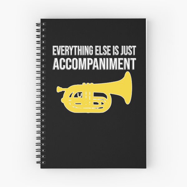 Item preview, Marching Baritone - Everything else is just accompanient! Funny Marching Band Gift designed and sold by HEJAshirts.