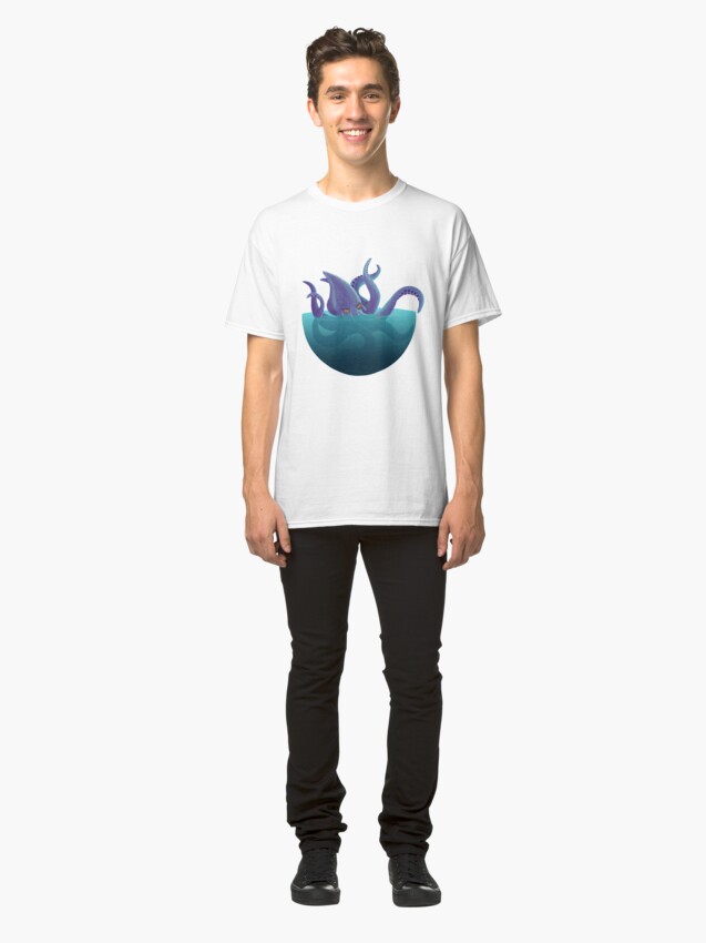 T-shirt classique ''Kraken' : autre vue