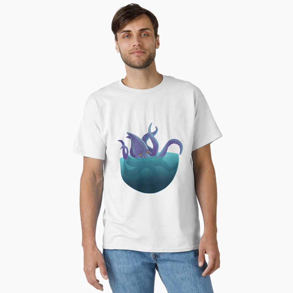 Aperçu de l'œuvre T-shirt classique créée et vendue par BarracudApps.