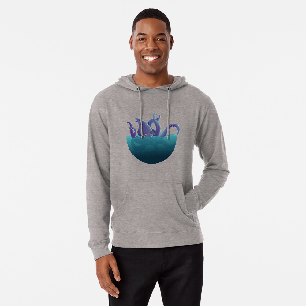 Aperçu de l'œuvre Sweat à capuche léger créée et vendue par BarracudApps.